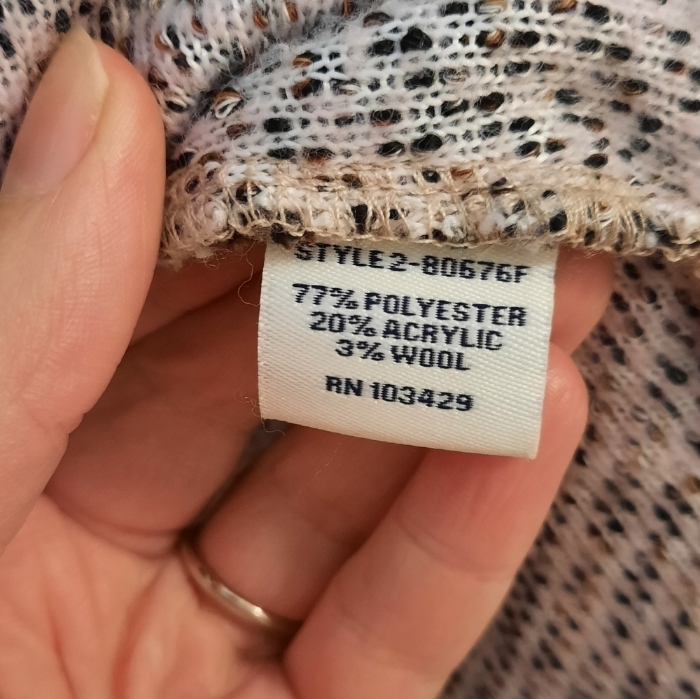 Caffe Marrakech Multi-Color Sweater S - image 5